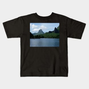 This tropical scenery is perfection! Kids T-Shirt